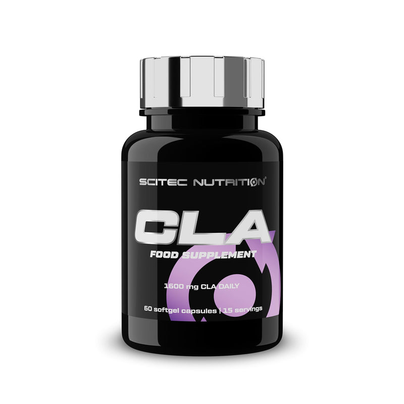 [Australia] - Scitec Nutrition CLA - Conjugated Linoleic Acid from Safflower Oil - for Men and Women - Omega-6 Fatty Acid Supplement, 60 Softgel Capsules 