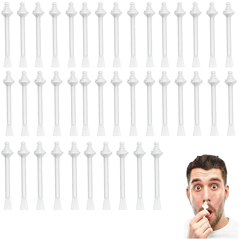 [Australia] - Pack of 100 nose wax sticks, nose hair wax applicators, dual-use nose wax sticks, for nostril cleaning and nose hair removal, available for men and women 