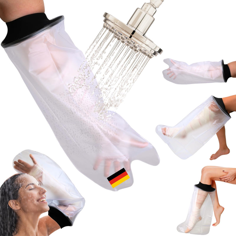 [Australia] - KENISTORE® Plaster Protection Waterproof Arm, Adult Bandage Protection Shower Protection Hand Reusable Plaster Arm Shower Protective Cover Arm Plaster Shower Cover, Arm Protection When Bathing (Adult Arm) Adult Arm 
