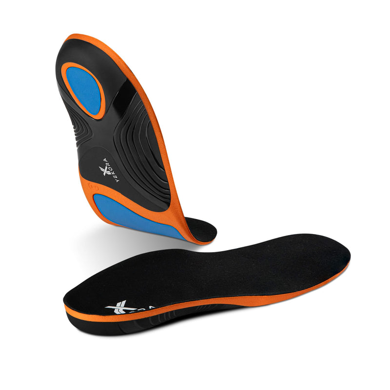 [Australia] - YEKORA Ortho Plus orthopedic insoles shoe insoles flat feet flat feet plantar fasciitis heel spur hollow foot kink foot men women (XS: 35-37 EU) XS: 35-37 EU 