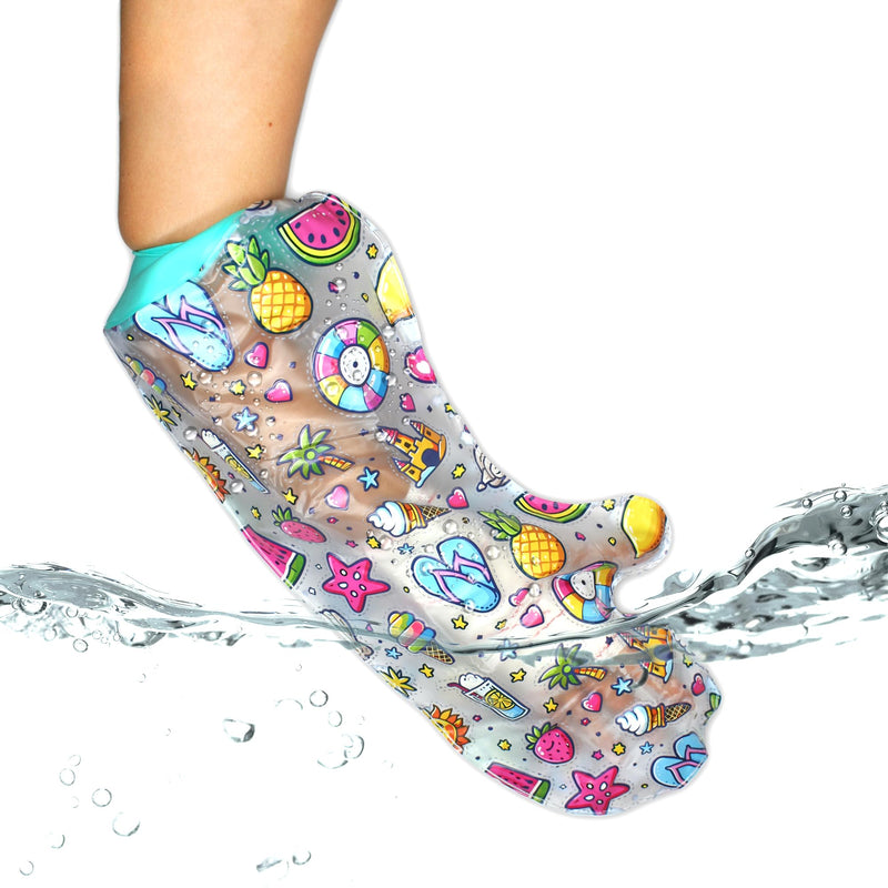 [Australia] - DOJA Barcelona | Plaster protection waterproof hand children 51x24cm | Waterproof PVC plaster protection with silicone closure | Plaster cover child or teenager | Waterproof shower protection for shower or pool 