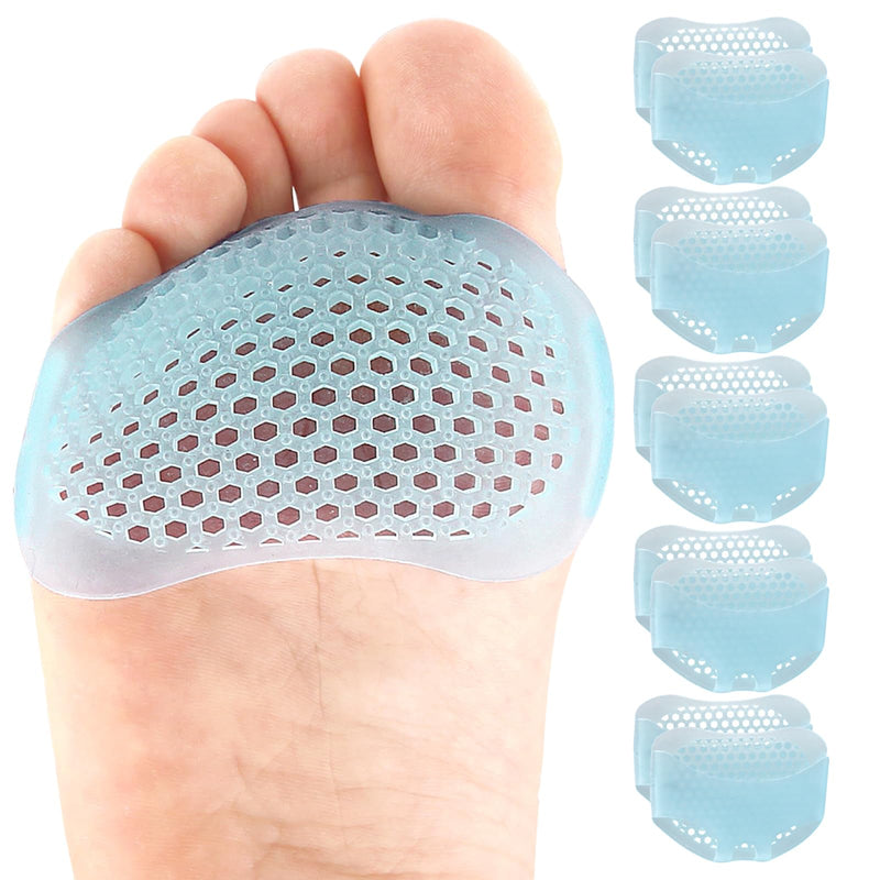 [Australia] - Metatarsal Foot Pads 5 Pairs Relieve Pain from Metatarsalgia Neuroma Atrophy 