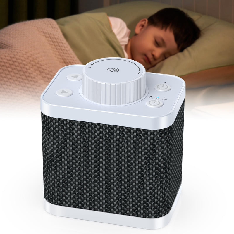 [Australia] - Mohard White Noise Machine, White Noise Baby Sleep Aid with 20 Soothing Sounds, 18-48 Hours Battery Life, 3 Timer Settings and Memory Function, Sound Machine for Adults 