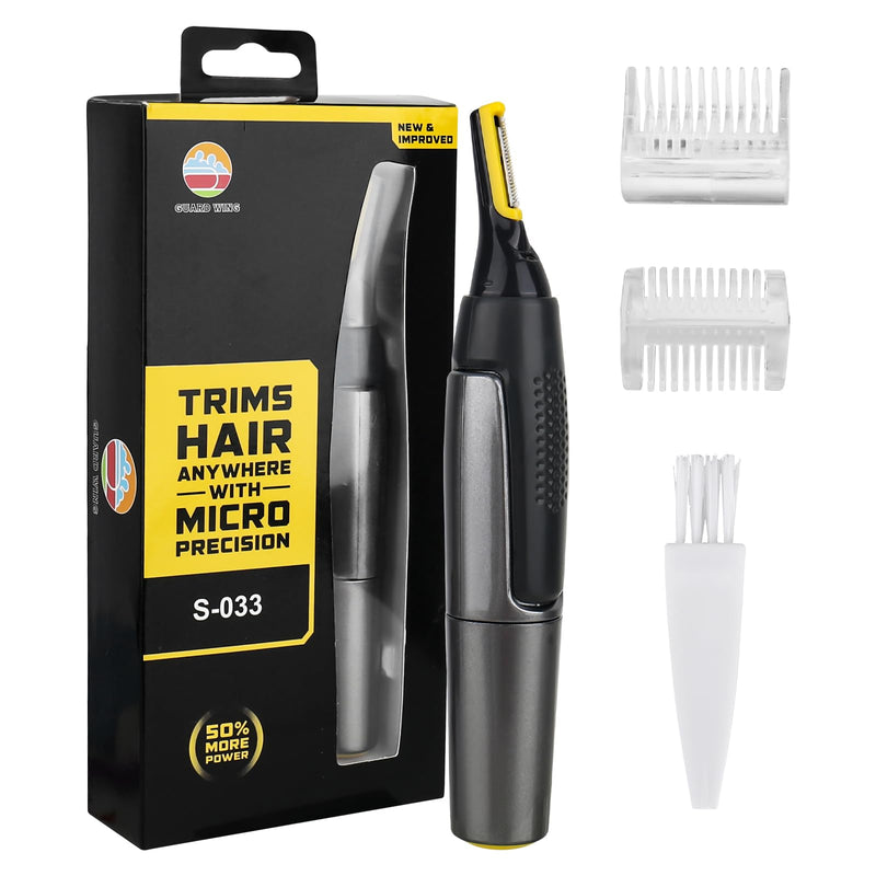 [Australia] - smtfcty Nose Hair Trimmer USB Rechargeable 3 in 1 Professional Ear Hair Trimmer Professional Painless Eyebrow and Eye Hair Trimmer for Men and Women IPX7 Waterproof 