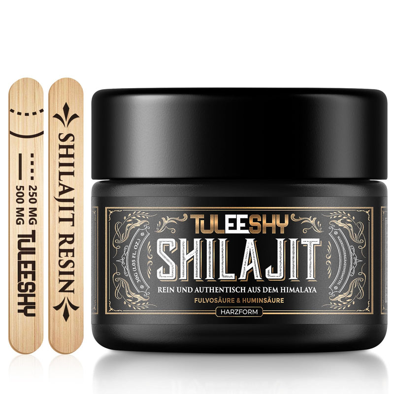 [Australia] - Shilajit Original Himalaya Shilajit Resin with Fulvic Acid & Trace Minerals - 100% Pure Golden Quality, No Additives (Pack of 1) 