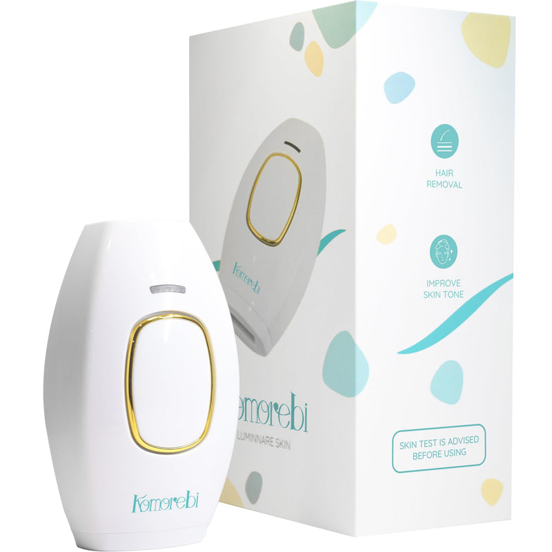 [Australia] - Komorebi Luminare IPL Laser Hair Removal Device Permanent - Hair Removal for Men and Women, 999,990 Flashes, Hair Laser Removal with Automatic and Manual Mode, Laser Hair Removal 