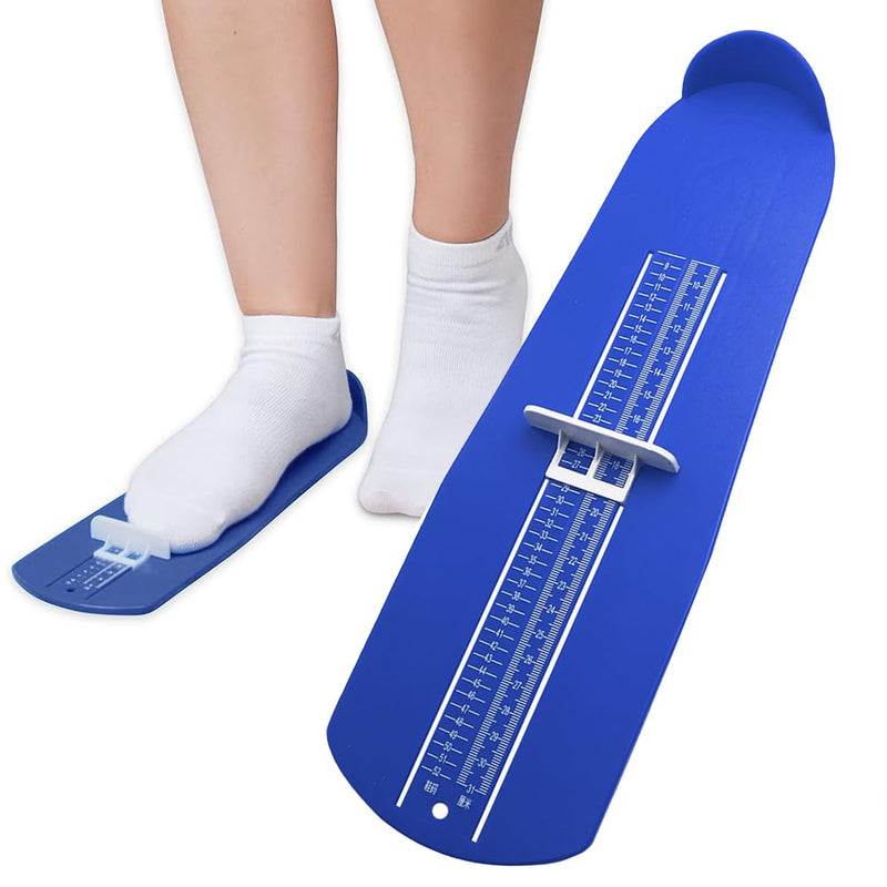[Australia] - katmerio foot measuring device, foot measuring device for children, shoe size measurement from 15 to 48, ideal for determining the size of shoes - blue 