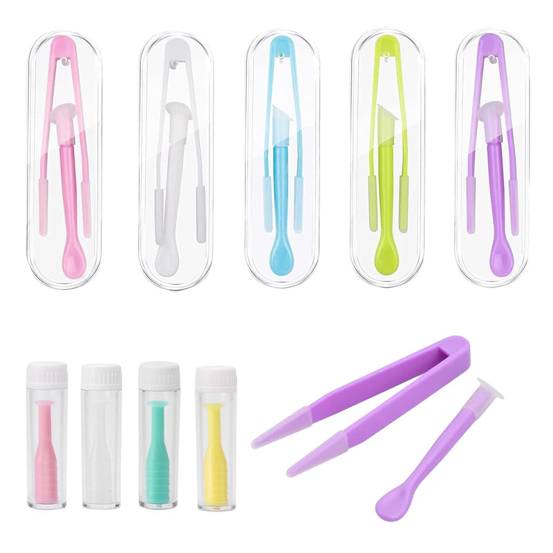 [Australia] - GUTERTOP Pack of 9 contact lens removers, soft lenses, colorful contact lens insertion aid, contact lens insertion aid for soft hard lenses 
