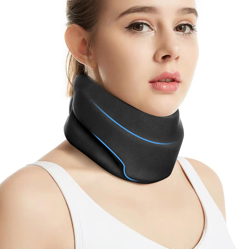 [Australia] - Neck support made of soft foam, cervico-correct neck brace, neck stretcher to relieve pressure on the cervical spine, sleeping, human neck brace for vertebral alignment and stabilization, neck pain 