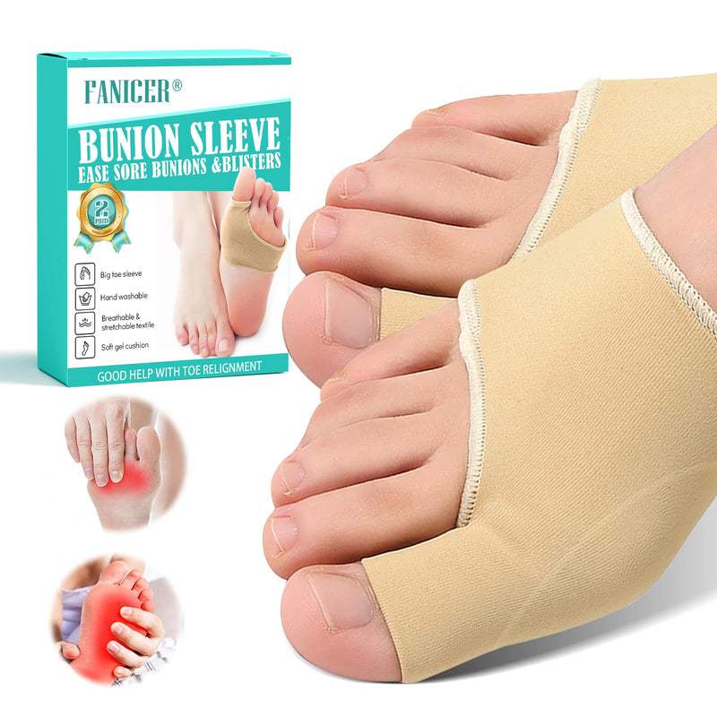 [Australia] - TCASENER 1 pair of hallux valgus socks, hallux valgus bandage for men and women, hallux valgus correction bandage, toe spreader big toe, protection of the ball of the toe 