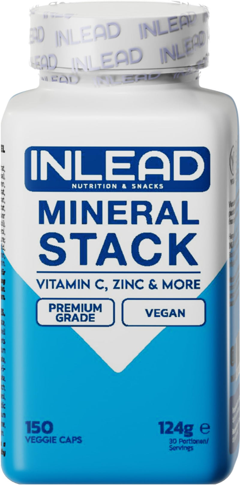 [Australia] - INLEAD - Mineral Stack | High-quality mineral capsules | With minerals, vitamins and trace elements - 150 capsules 