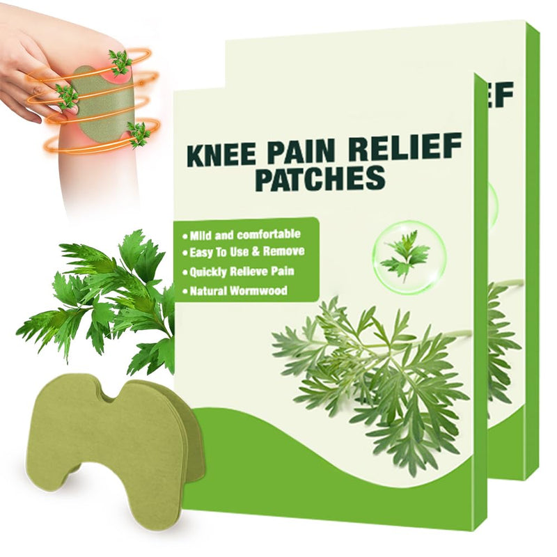 [Australia] - FENGQ Pain Relief Patch, Pack of 20 Pain Relief Patches, Knee Pain Relief Patch Wormwood Knee Patch, Heat Patch, Pain Relief for Knees, Neck, Back and Sore Muscles 