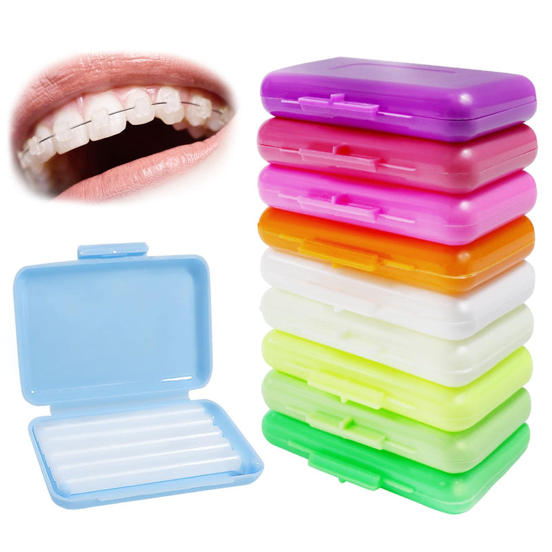 [Australia] - Sularpek 10 pieces/50 strips orthodontic wax for braces, braces wax, orthodontic wax, dental wax for braces, braces wax to relieve irritation pain 