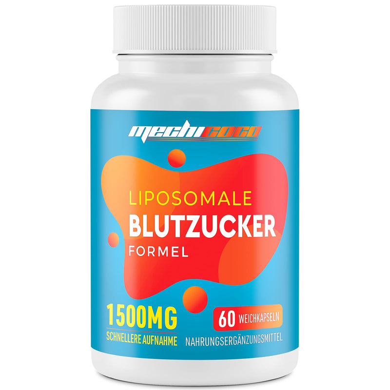 [Australia] - Liposomal Berberine Supplement 1500mg, High Dose Berberine HCL, Antioxidant AMPK Activator, Superior Absorption, Gluten Free, Soy Free, 60 Capsules 60 Pieces (Pack of 1) 