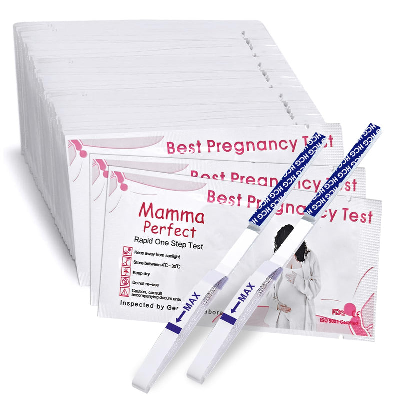 [Australia] - Pregnancy test 50 pieces, fertility test for women, pregnancy test early test strips, sensitive fertility prediction test strips, reliable early pregnancy test No 
