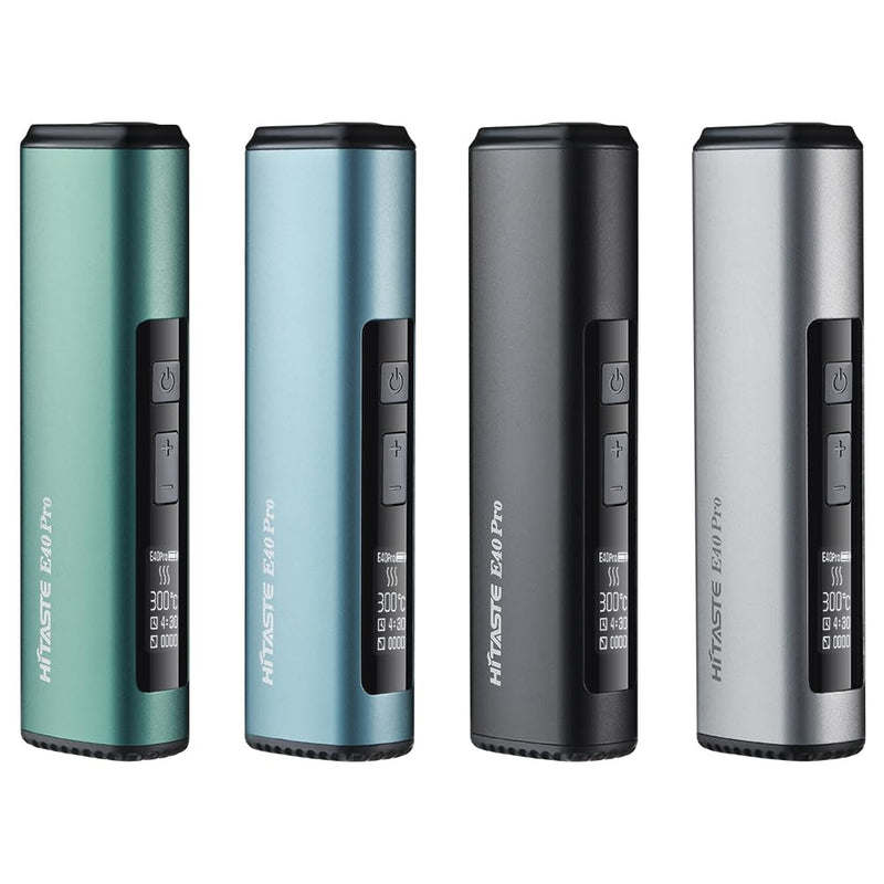 [Australia] - HI TASTE E40 Pro Tobacco Heater Compatible with IQOS ILUMA TEREA, Great Taste, 3200mAh Large Battery, Drying Function, Clear OLED Display, Metal Design (Metal Black) Metal Black 