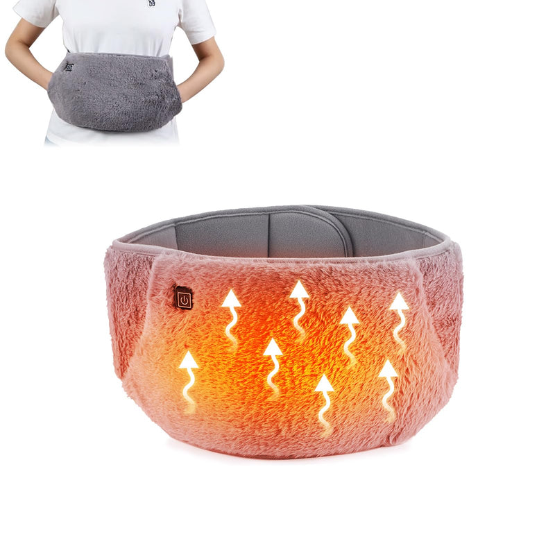 [Australia] - HASAIKA® Electric Heat Belt, Lumbar Warmer, Heat Belt with Hand Pockets, Three Level Temperature Control for Back, Abdomen and Waist Pain 