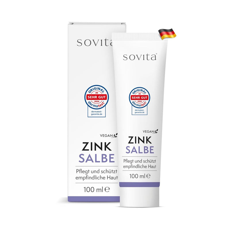 [Australia] - sovita zinc ointment | Protection & care for sensitive skin | Vegan | 100ml 