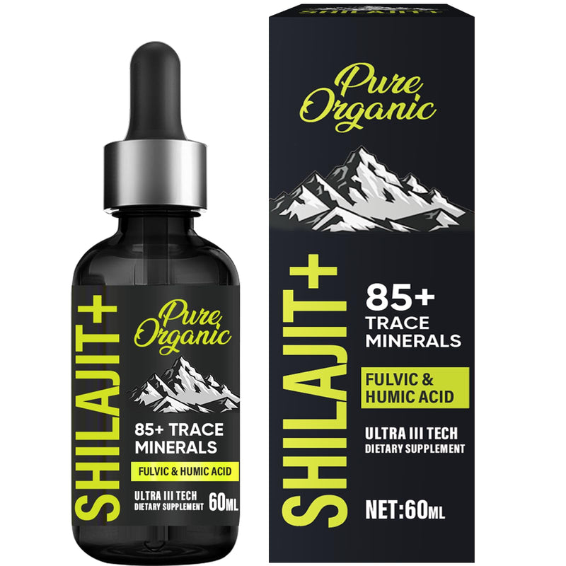 [Australia] - Shilajit Original, Himalaya Shilajit Supplement Resin, Natural Organic Shilajit with Fulvic Acid and Trace Minerals, Alternative Resins and Capsules 
