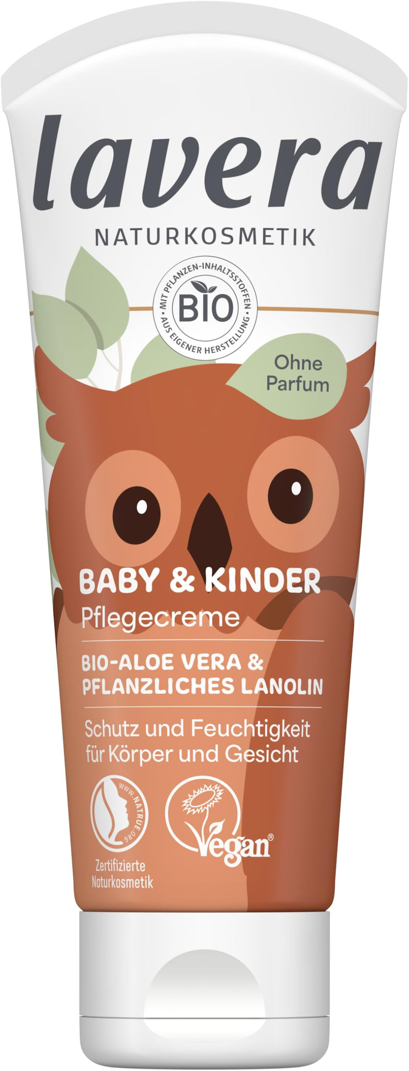 [Australia] - lavera Baby & Children Care Cream - for face and body - without fragrances and preservatives - moisturizing - protects & soothes - vegan - natural cosmetics - 75 ml successor 