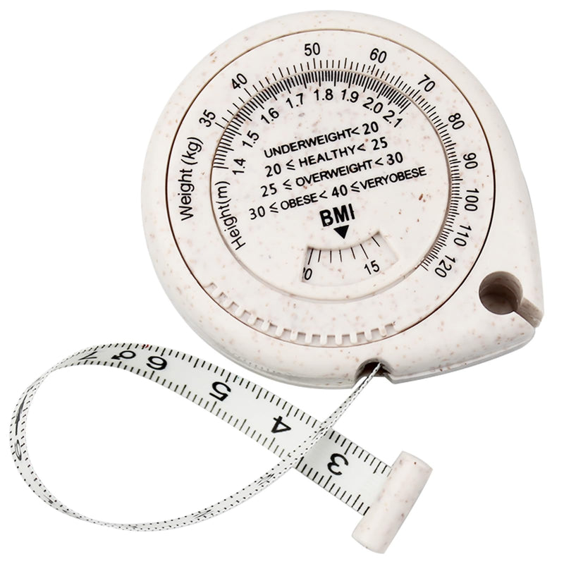 [Australia] - 1 piece body measuring tape with BMI, body measuring tape 150 cm, body measuring tape, body measuring tape, tailor measuring tape, fitness gadgets for men and women, body measurement monitoring BMI 