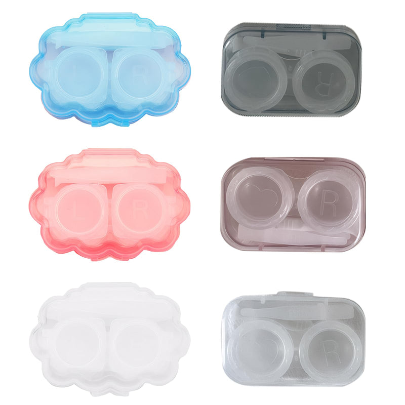 [Australia] - 6-piece contact lens insertion aid, soft and hard contact lens insertion aid, contact lens aid with storage box, multi-coloured contact lens insertion aid, contact lens remover 