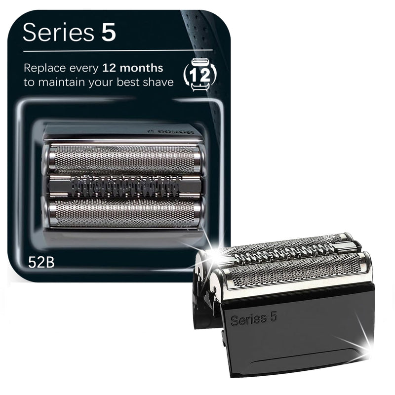 [Australia] - 52B shaving head compatible with Braun Series 5 shaving head and for Braun S5 electric razor head replacement part, suitable for Braun S5 shaving head, for Braun S5 5020s 5030s 5040s 5050 