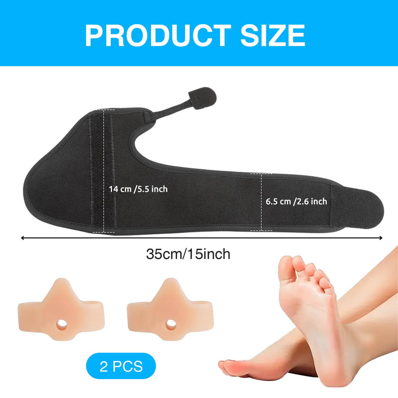 [Australia] - Katyjun 2x Hallux Valgus correction splint with 2x toe separators, bunion corrector 