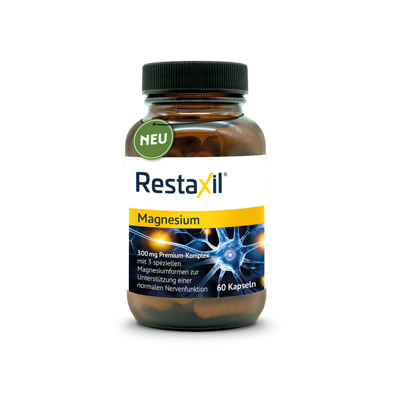[Australia] - Restaxil Magnesium - highly dosed premium magnesium complex with magnesium bisglycinate. Laboratory tested, highly concentrated, excellent bioavailability, vegan. From the No. 1 nerve specialist in the pharmacy 