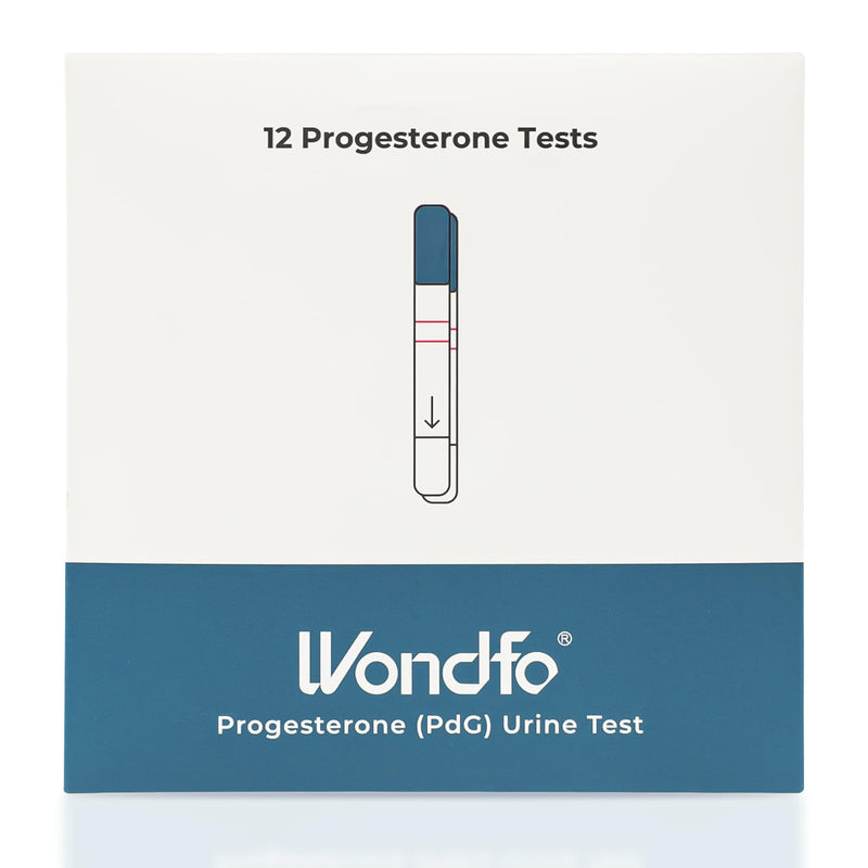 [Australia] - Wondfo Progesterone Test 12 PdG Test Strips Progesterone Metabolite Test to Confirm Successful Ovulation Simple test at home 