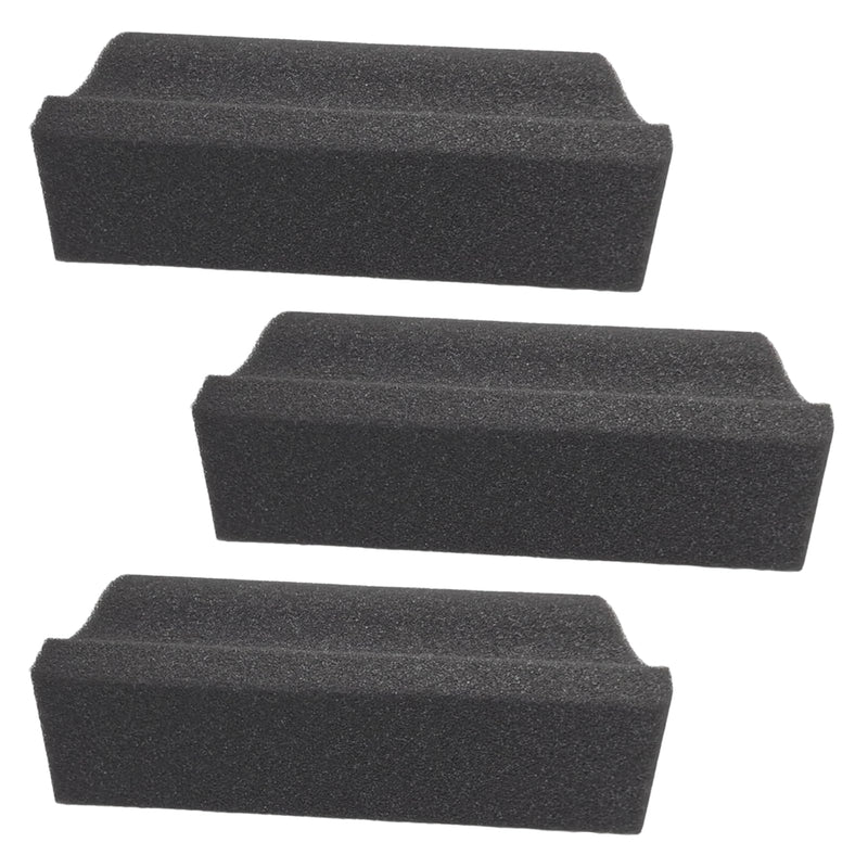 [Australia] - 3 Pcs Beard Sponge Beard Hair Sponge Sponge for Beard Hair The Sponge for Beard Hair Beard Hair Remover Sink Beard Hair Removal Sink Beard Sponge Sink Sponge for Beard Hair 