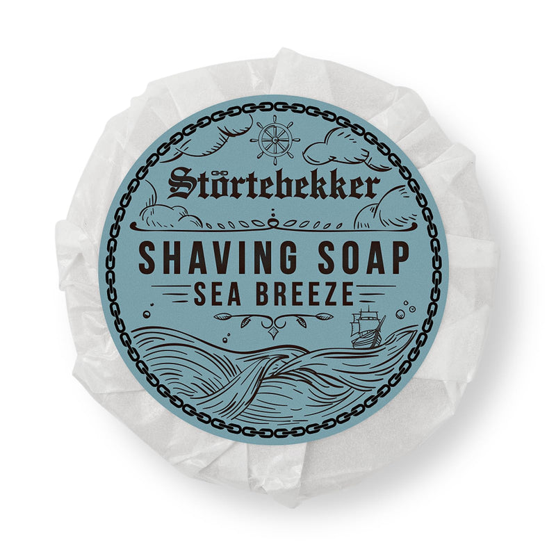 [Australia] - NEW: Störtebekker® Premium Shaving Soap Sea Breeze 70g - Handmade soap for rich shaving foam - Perfect for shaving with safety razors and straight razors - Vegan shaving soap for women and men 1 piece (pack of 1) 