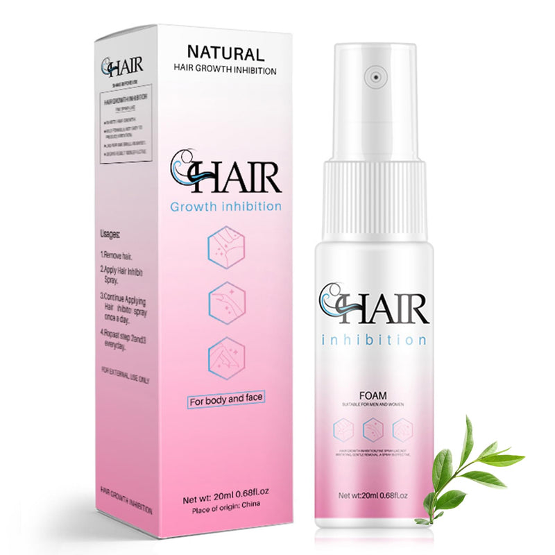 [Australia] - Hair Growth Inhibitor S-pray - Slows down hair growth - Natural Hair Removal Serum S-pray - Use on legs, bikini zone, legs, arms & face - Hair growth inhibitor for sustainably smooth skin 