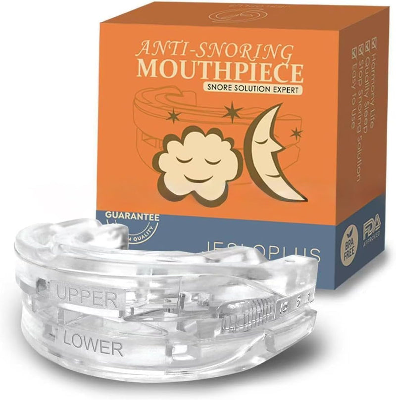 [Australia] - Snoring splint, anti-snoring splint, snoring stopper, snoring-free pro, snoring splint for men and women, anti-snoring mouthpiece 