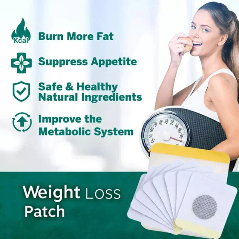 [Australia] - Slimming Patches, Slimming Quick Fat Burner Slimming Patch Weight Loss Sticker Anti Cellulite & Fat Burning, Weight Loss Plasters 90 Pieces 