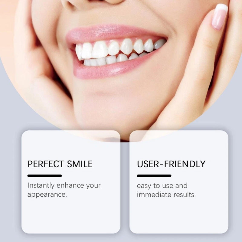 [Australia] - SICONEL clip-on dentures set of 2, silicone teeth dentures, complete dentures dentures 