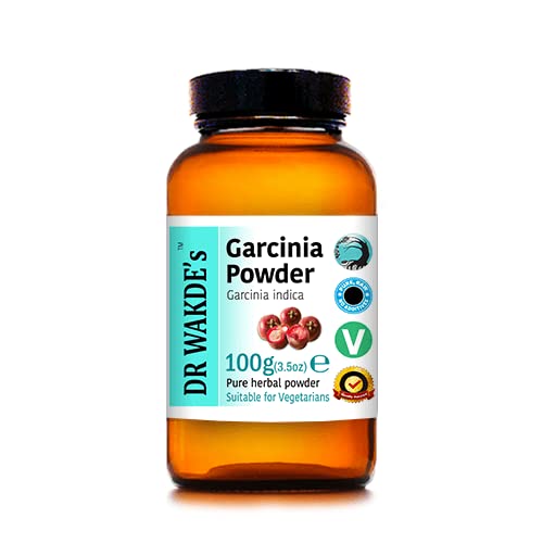 DR WAKDE'S Garcinia Fruit Powder - 100g (3.5oz) | Pure, Raw & Dried Powder | Ayurvedic Herb | Vegan | Nothing Added, Nothing Removed | Same Day Dispatch