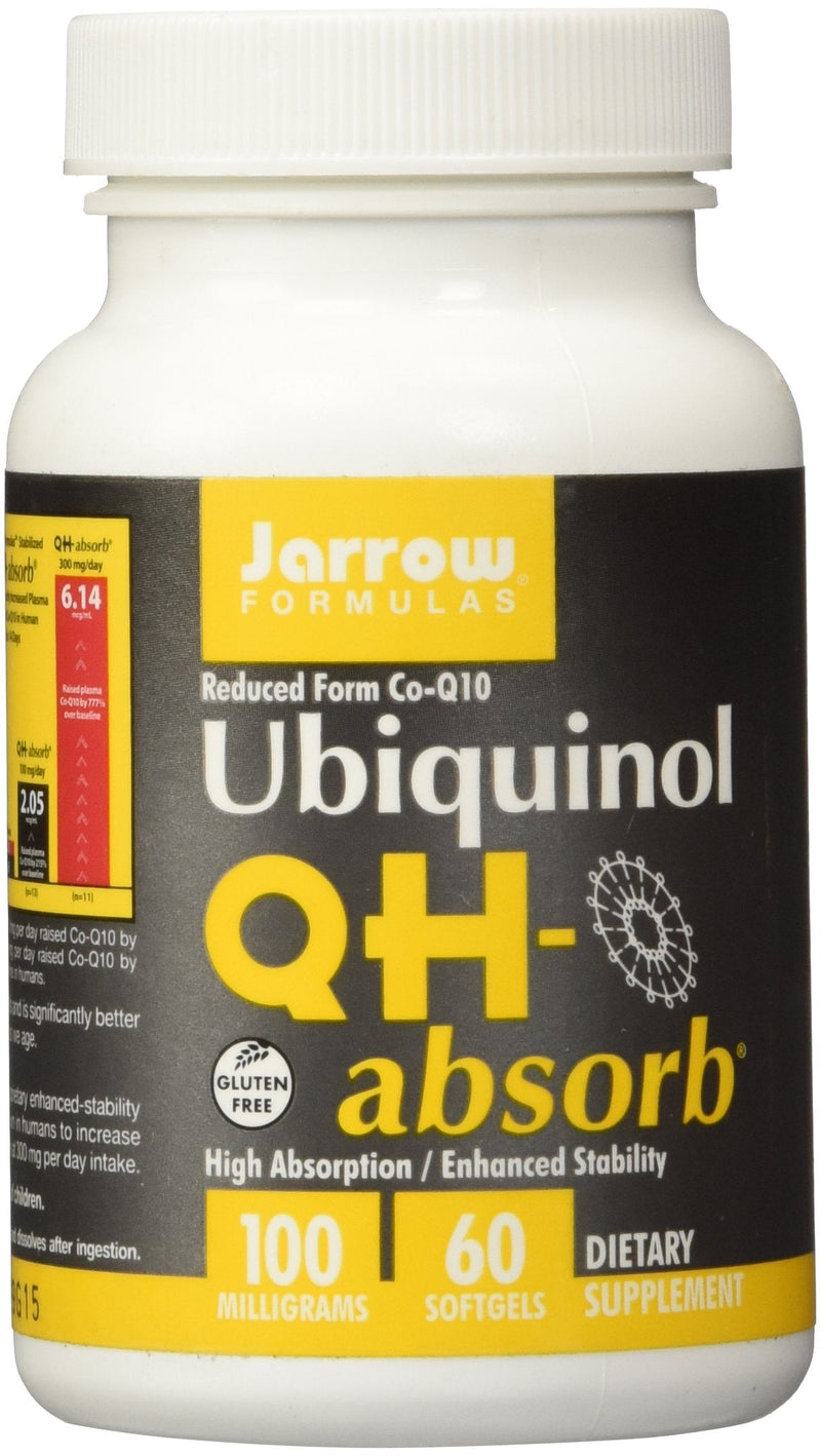 Jarrow Formulas - Qh Absorb Ubiquinol Co Q 10, 100mg, 60 softgels