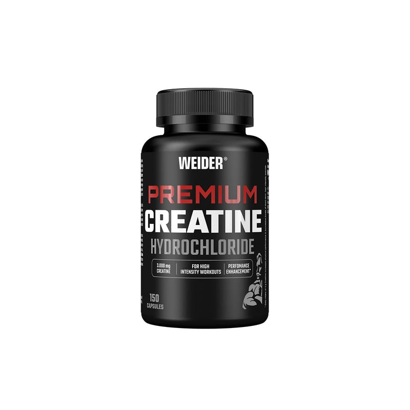 Weider Creatine HCL, 3,000mg of Creatine Hydrochloride, Build Lean Muscle Mass, 150 Capsules