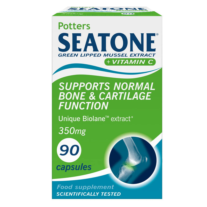 Potter's Herbals Seatone Super Strength Green Lipped Mussel Extract | Helps Maintain Joint Mobility | 90 Capsules