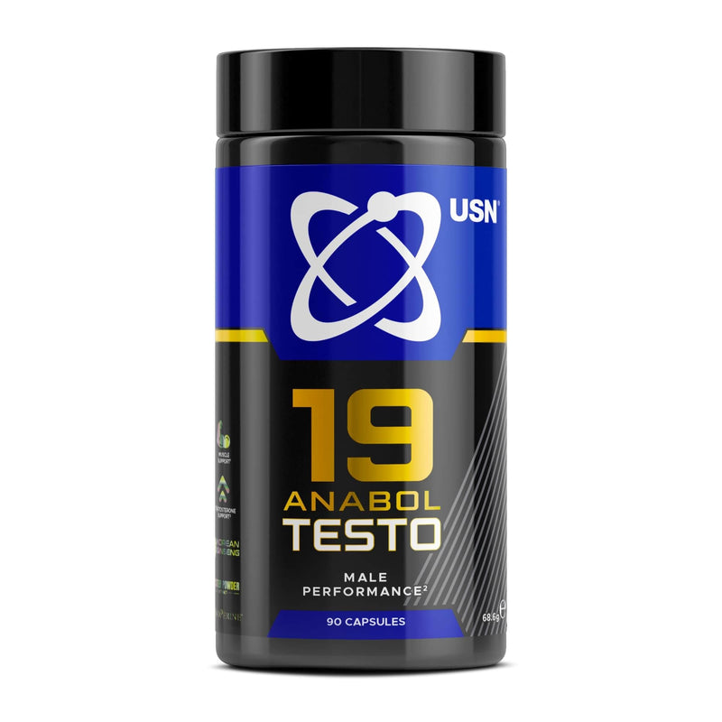 USN 19-Anabol Testo, Testosterone Supplements for Men to Boost Strength Training and Reduce Fatigue