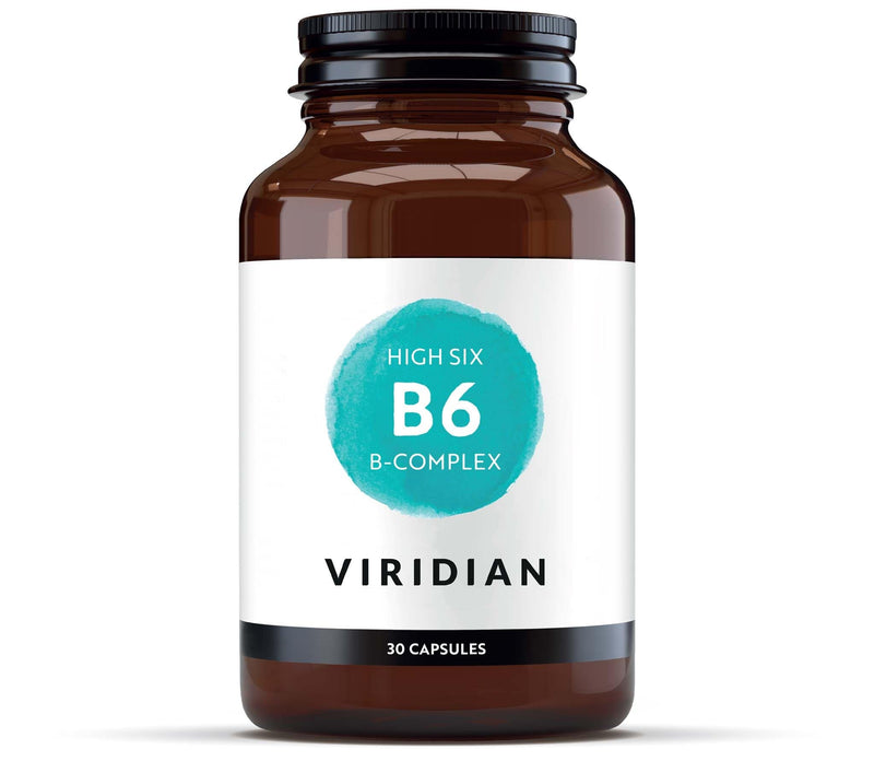 Viridian - High Six B6 B-Complex Veg Caps 30 30 count (Pack of 1)