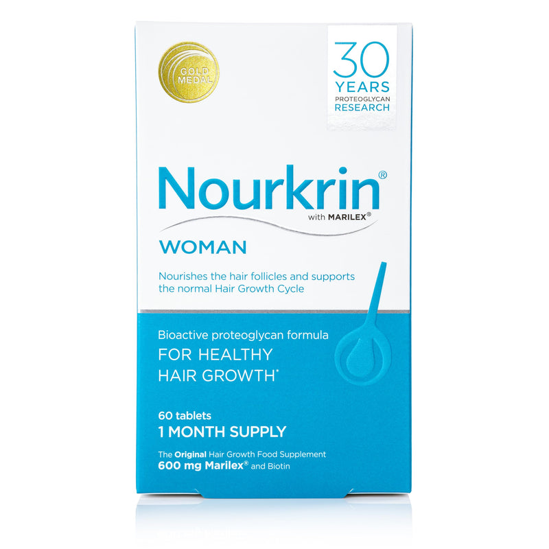 Nourkrin Woman Tablets (1 Month Supply), Multicoloured, 60 count 60 count (Pack of 1)