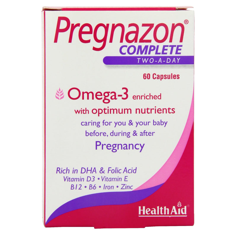 HealthAid Pregnazon Complete - 60 Capsules 60 count (Pack of 1)