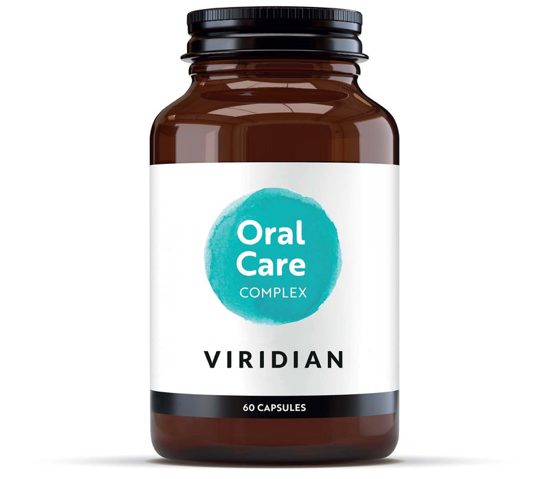 Viridian - Oral Care Complex - 60 Caps | Contributes to Overall Oral Health, Normal Function of Gums & Teeth | with Vitamin C & Co-Enzyme Q10 | Nutritionist Formulated