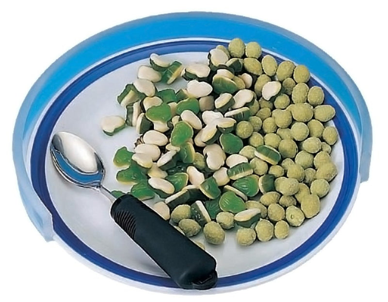 Aidapt None Slip Plate Guard Surround Eating Aid For Plates 216-254mm (8.5-10 Inches) For Elderly, Disabled and Users with Limited Dexterity 216 - 254 mm (8 1/2-10 pollici) Single