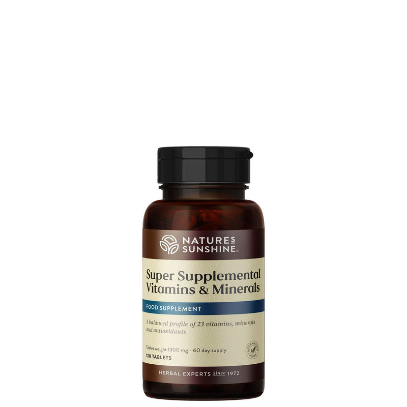 Super Supplemental Vitamins & Minerals (120)