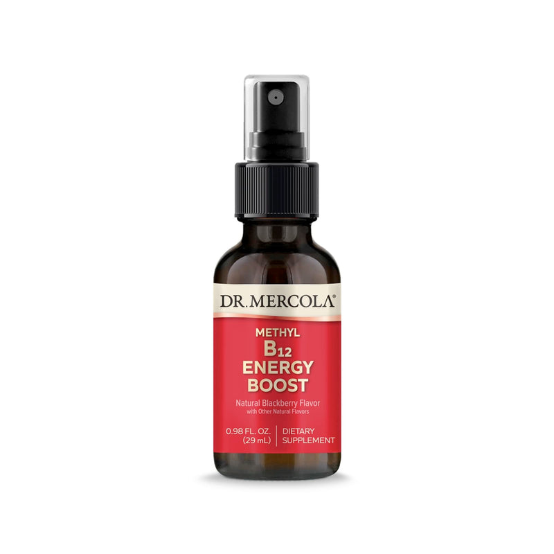 Vitamin B-12 Energy Booster, Natural Blackberry Flavour 25 ml