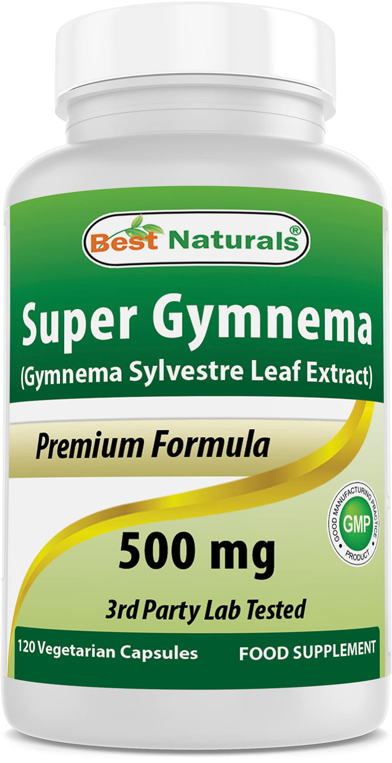 Best Naturals Gymnema Sylvestre leaf 500 mg 120 Capsules
