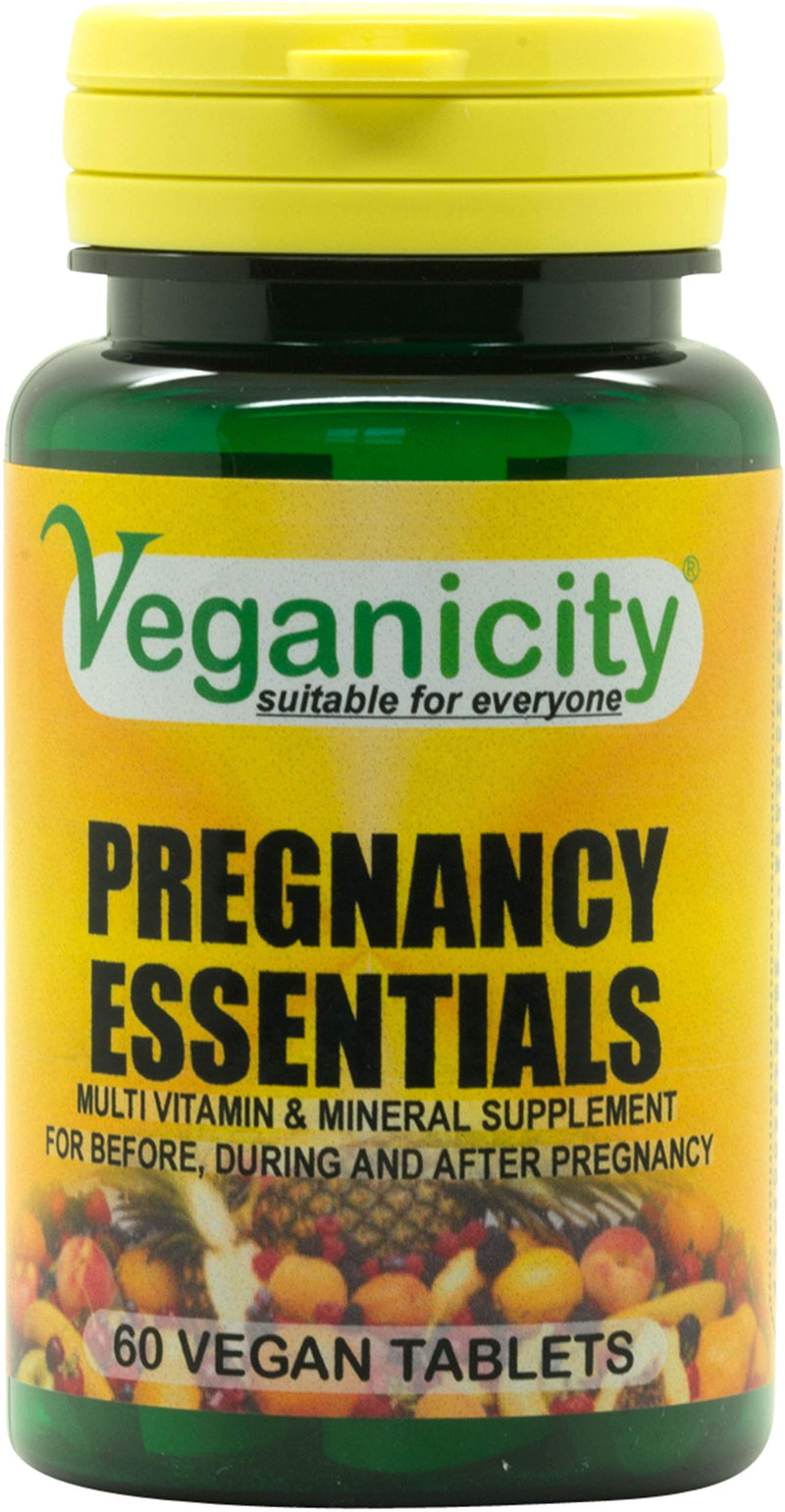 Pregnancy Essentials Multivitamin : Women's Health Supplement : 60 Tablets, in a Planet-Friendly 99% Recycled Pot 60 count (Pack of 1)